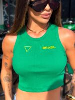 Cropped Ribana Verde - Imagem 3