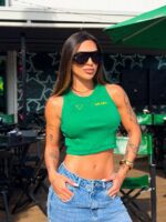 Cropped Ribana Verde - Imagem 7
