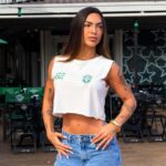 Cropped algodão leve branca